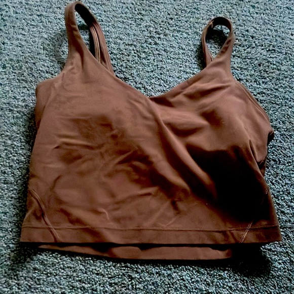 Lululemon tan align tank - Picture 2 of 5